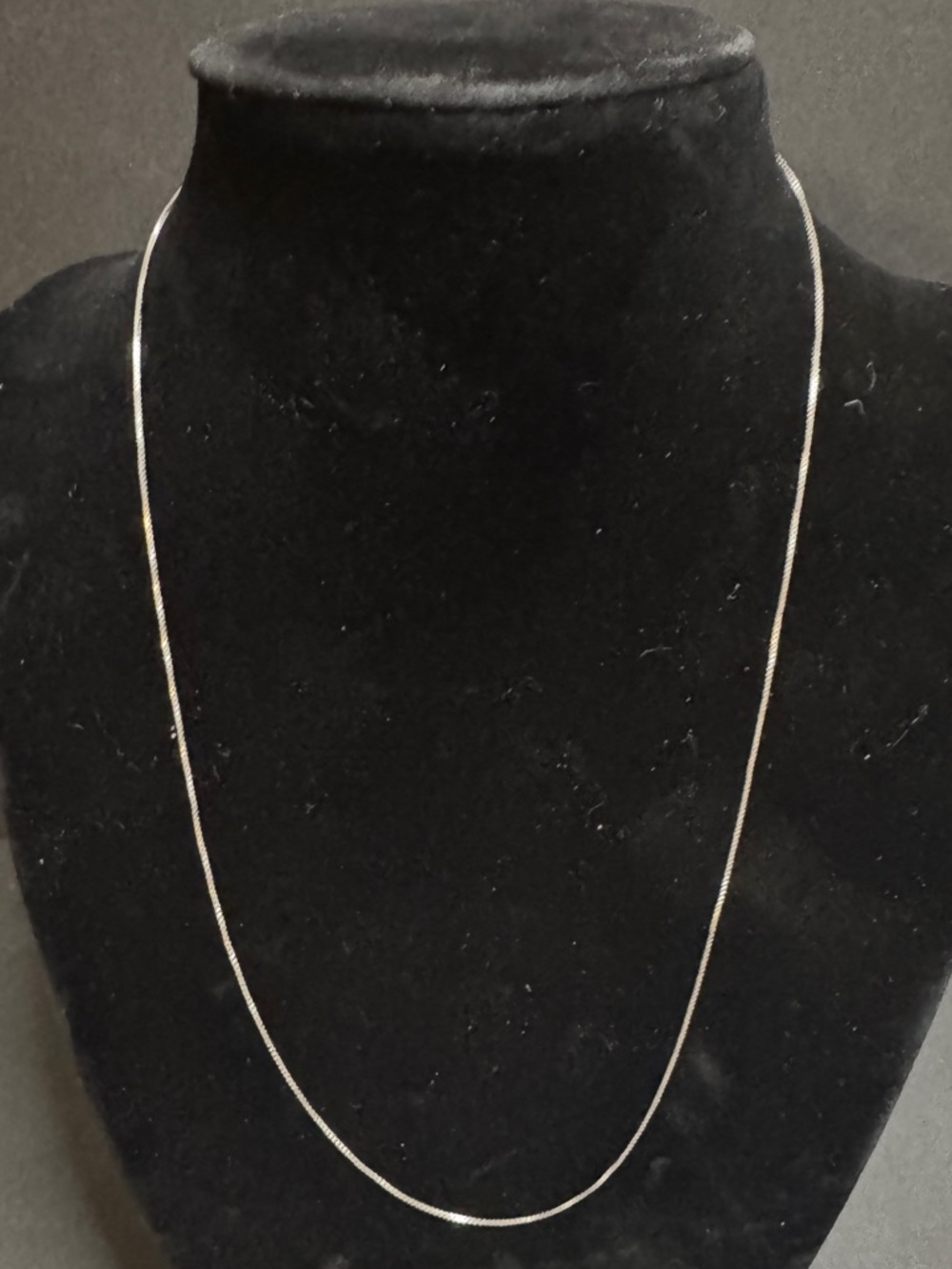 Classic Sterling Silver Snake Style Chain